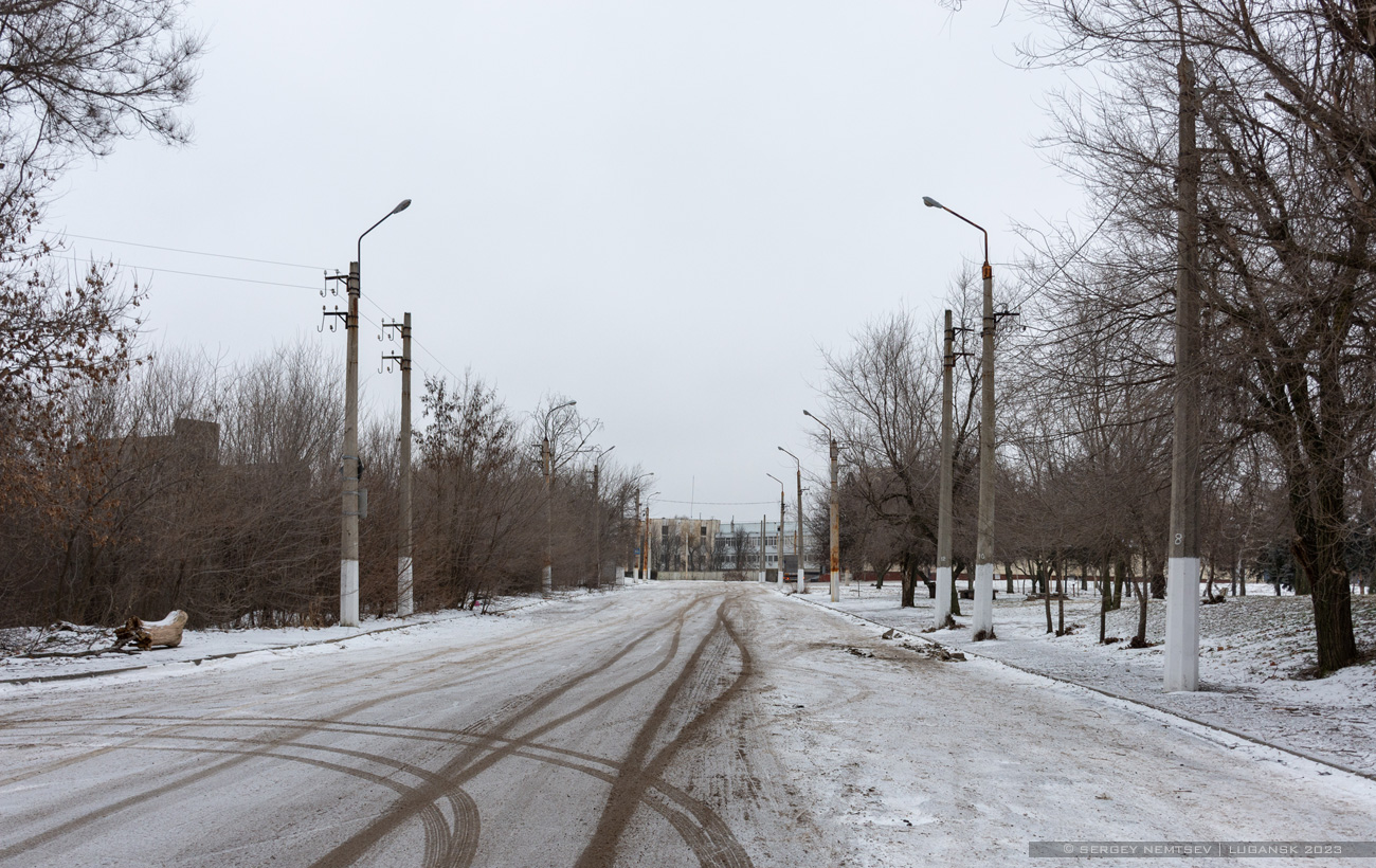 Luhansk — Closed Trolleybus Lines