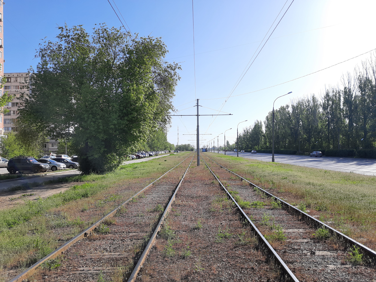 Volžskij — Tramway Lines and Infrastructure