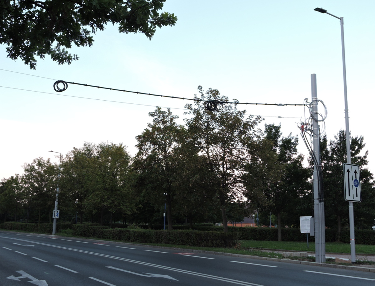Praga — Trolleybus Lines and Infrastructure