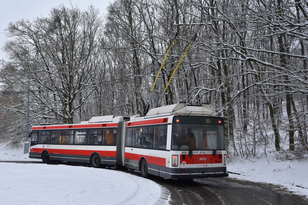 Брно, Škoda 22Tr № 3603; Брно — Прощание с троллейбусами Škoda 22Tr