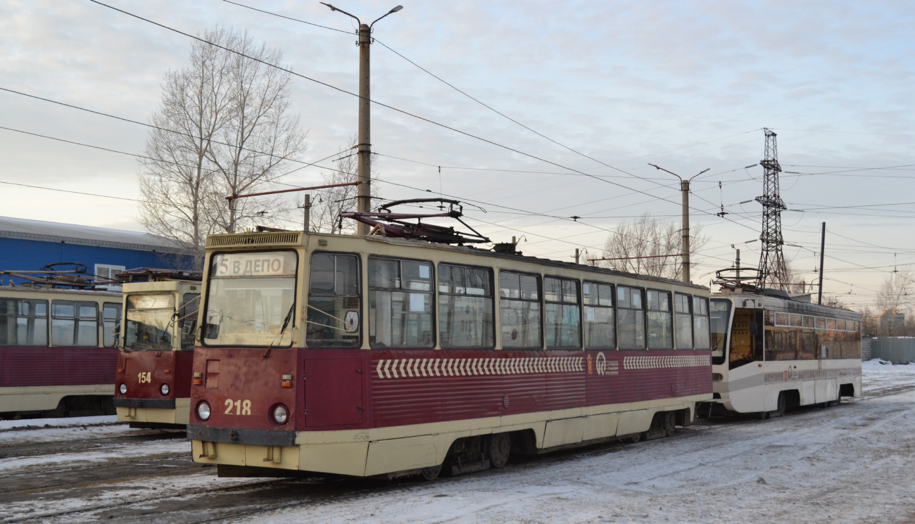 Красноярск, 71-605 (КТМ-5М3) № 218