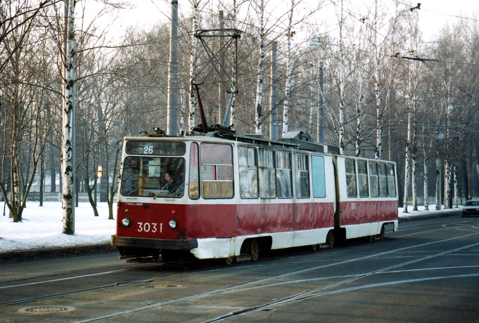 Санкт-Петербург, ЛВС-86К № 3031