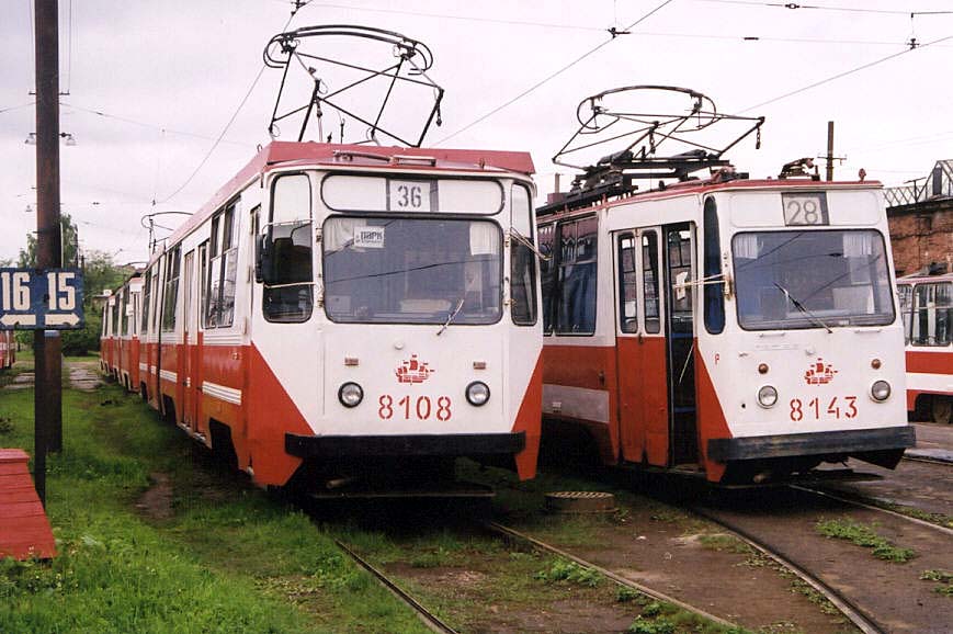 Санкт-Петербург, 71-147К (ЛВС-97К) № 8108; Санкт-Петербург, ЛВС-86К № 8143