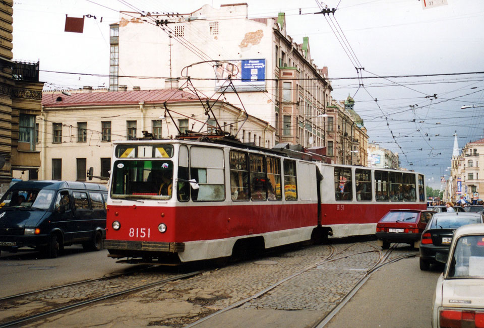 Санкт-Петербург, ЛВС-86К № 8151