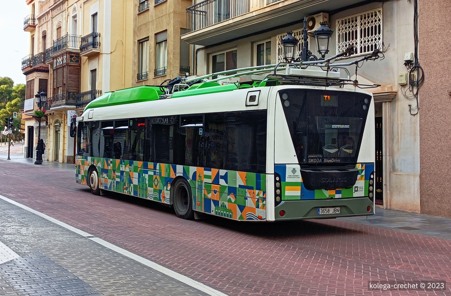 Castellón de la Plana, Solaris Trollino III 12 Škoda MetroStyle Nr. 9