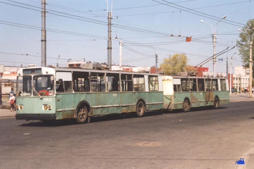 5 мая 2000. ЗИУ 682. Троллейбусный поезд ЗИУ 682. Троллейбусный поезд Санкт Петербург. ЗИУ 682 20 Бендеры.