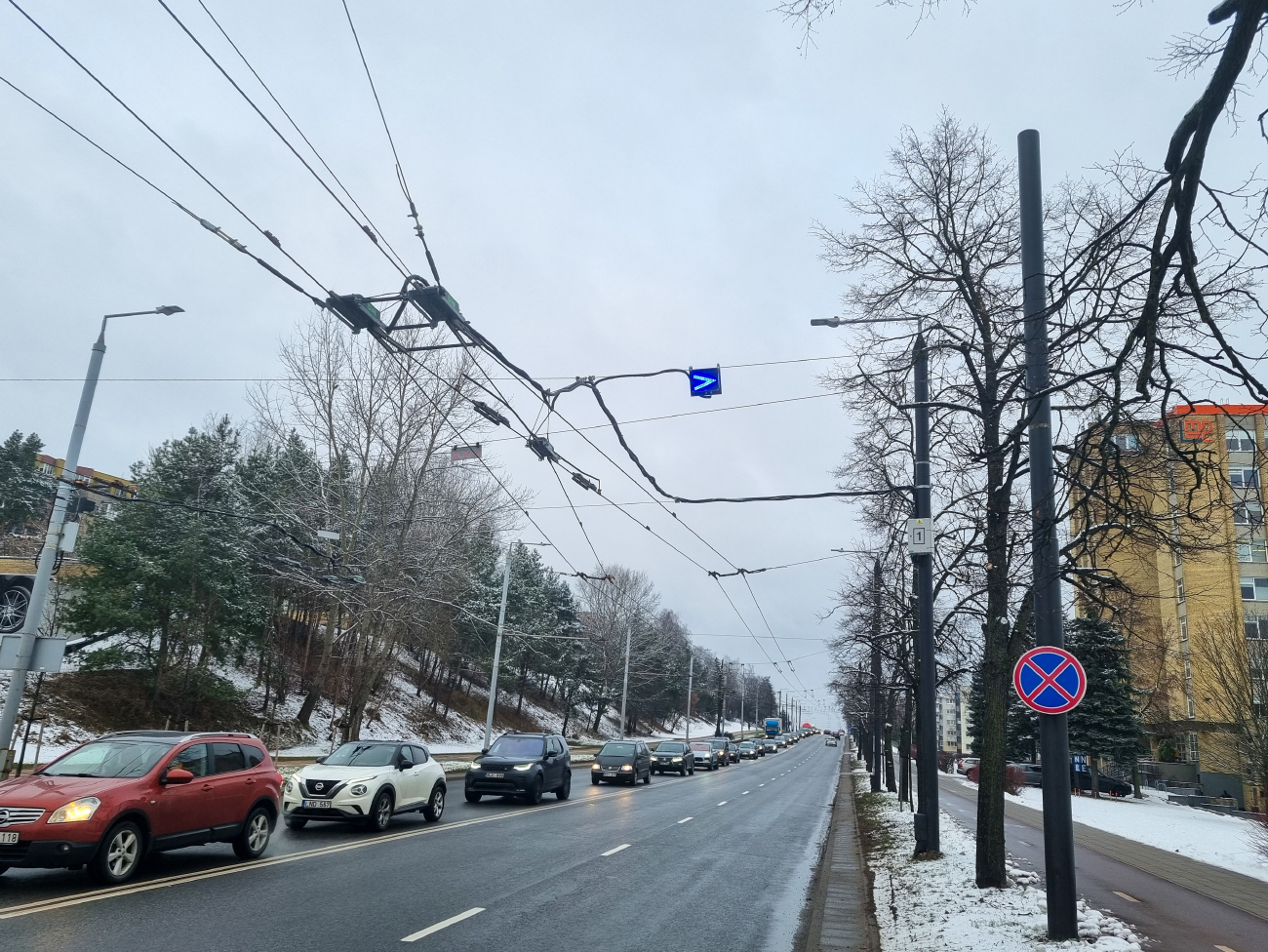Вильнюс — Троллейбусная сеть и инфраструктура
