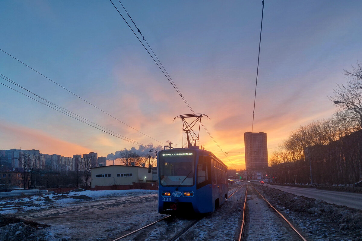 Wladiwostok, 71-619K Nr. 334; Wladiwostok — Theme trams