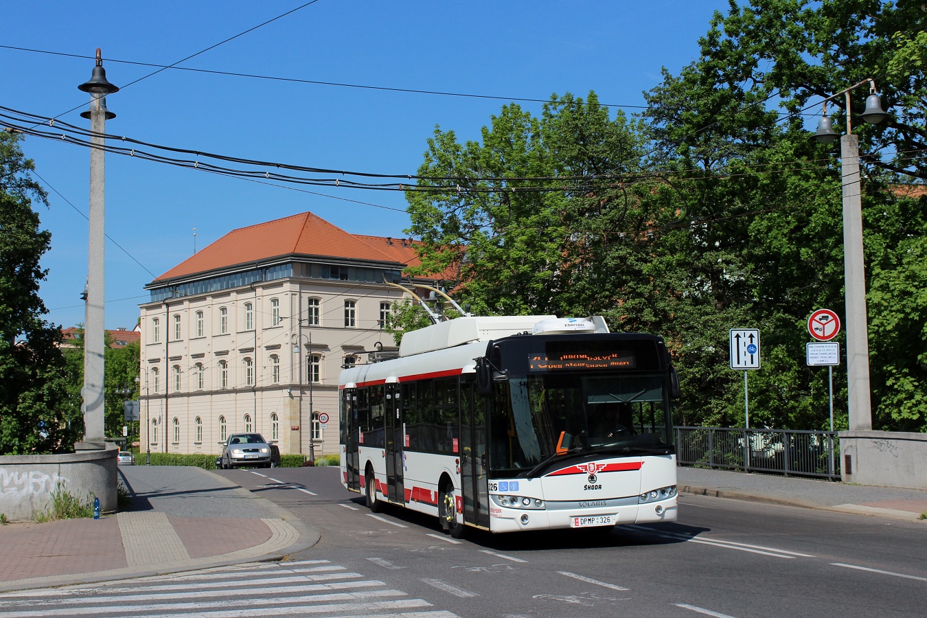 Пардубице, Škoda 26Tr Solaris III № 326; Пардубице — Празднование 70-летия троллейбусного движения в Пардубице