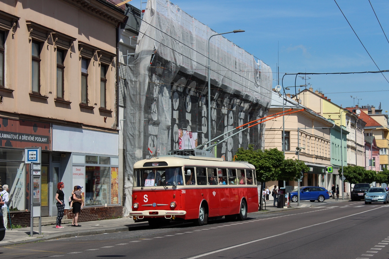 Пардубице, Škoda 9TrHT28 № 358; Пардубице — Празднование 70-летия троллейбусного движения в Пардубице