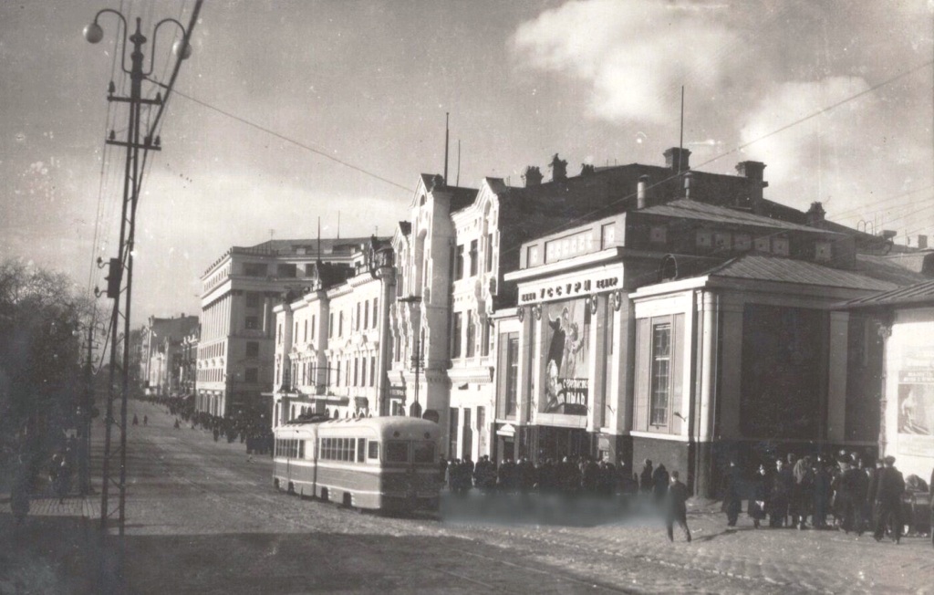 Vladivostoka — Historic Photos — Tramway (1946-1970)