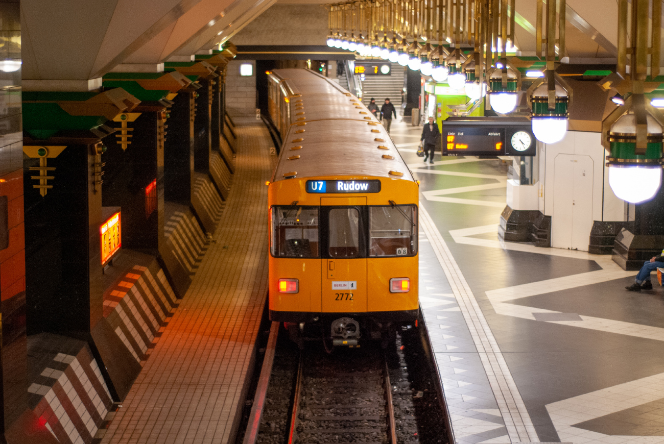 Берлин, BVG F84 № 2772