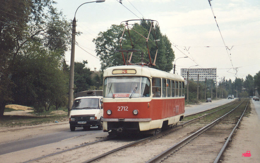 Volgograd, Tatra T3SU (2-door) N°. 2712