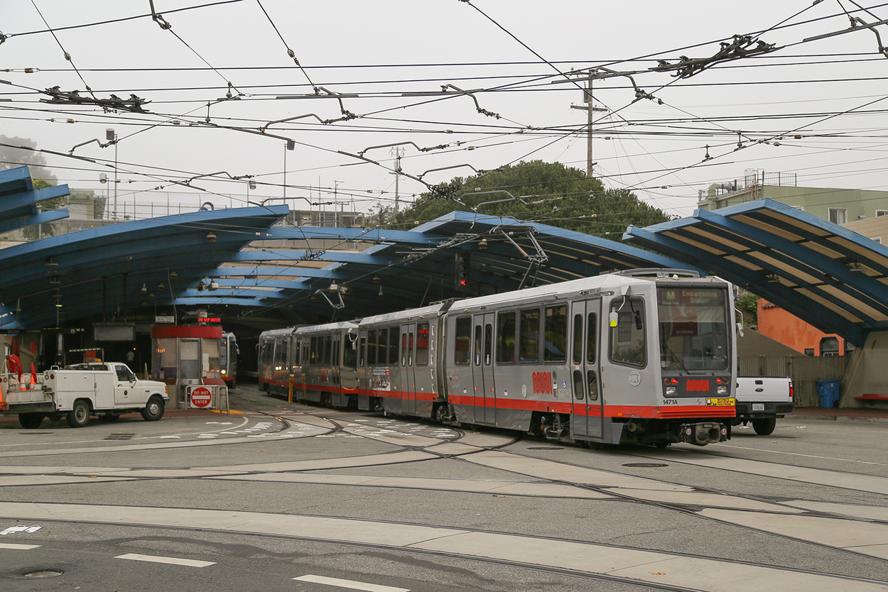 Сан-Франциско, область залива, Breda LRV № 1471