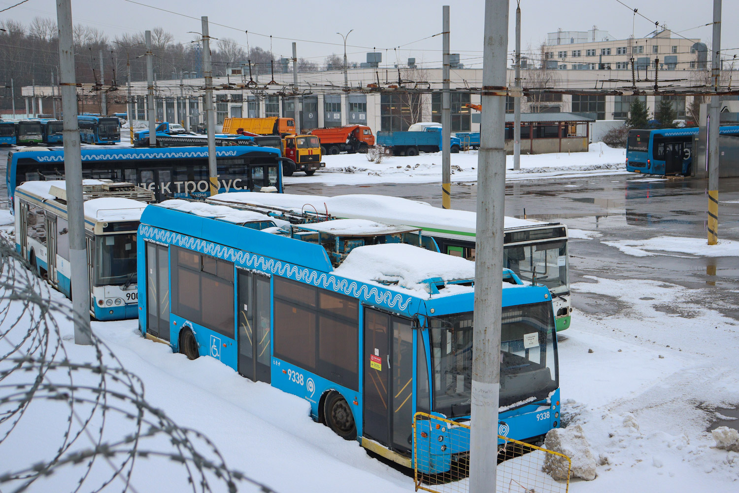 Москва — Троллейбусные парки: [9] Новокосинский автобусно-троллейбусный парк