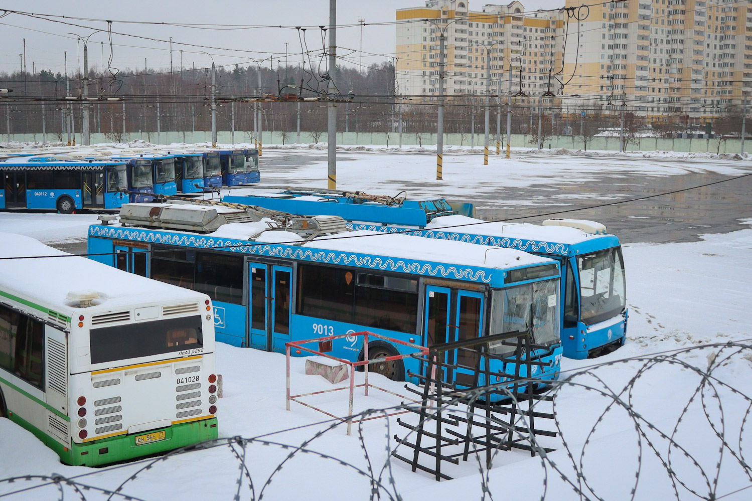 Москва — Троллейбусные парки: [9] Новокосинский автобусно-троллейбусный парк