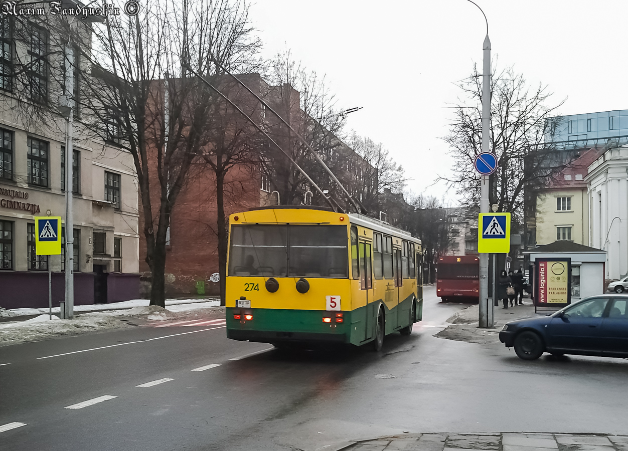 Kaunas, Škoda 14Tr02/6 č. 274