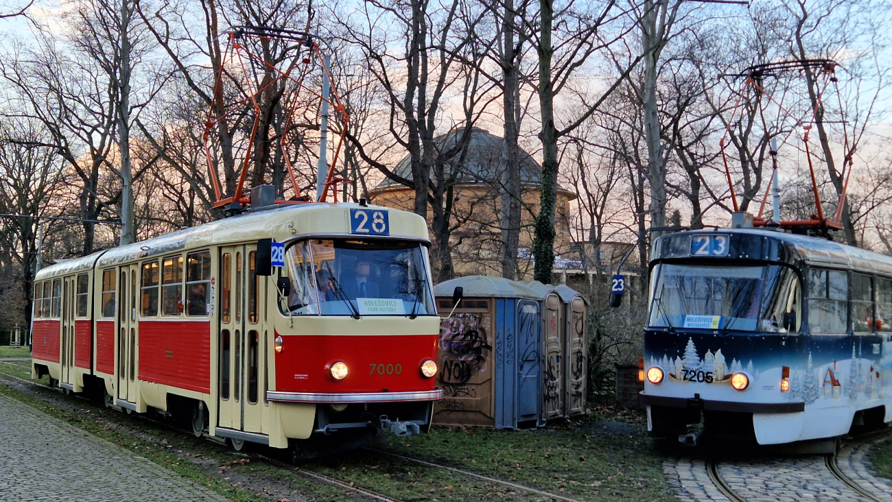 Прага, Tatra K2 № 7000