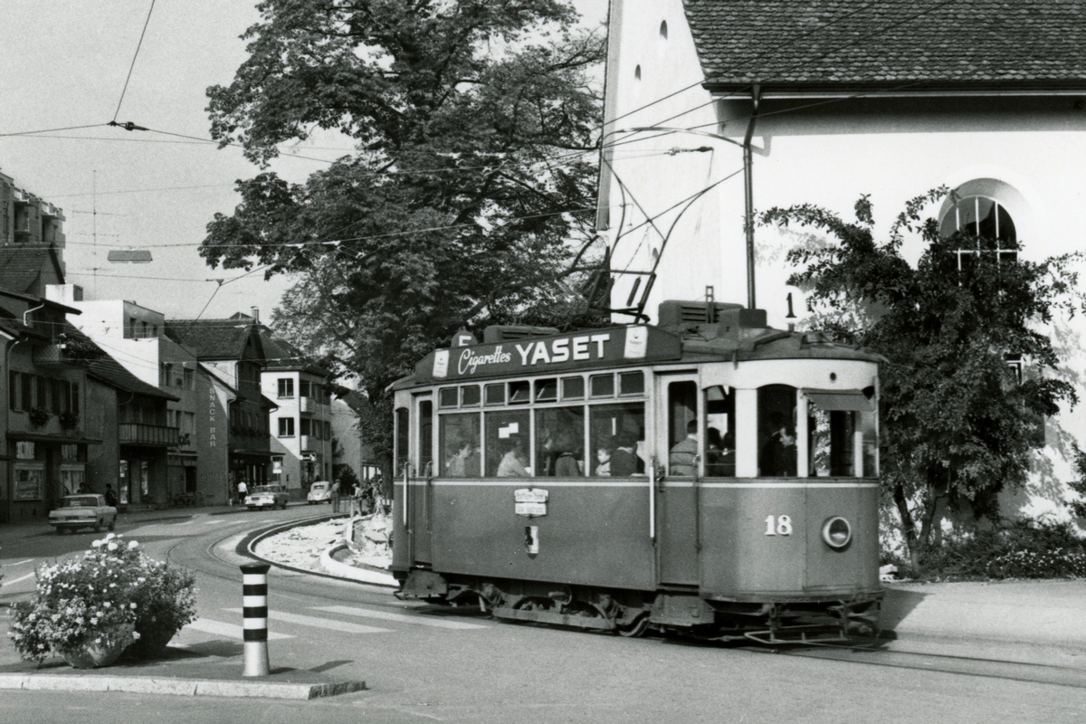 Schaffhausen, SIG/MFO Ce 2/2 č. 18; Schaffhausen — Old photos