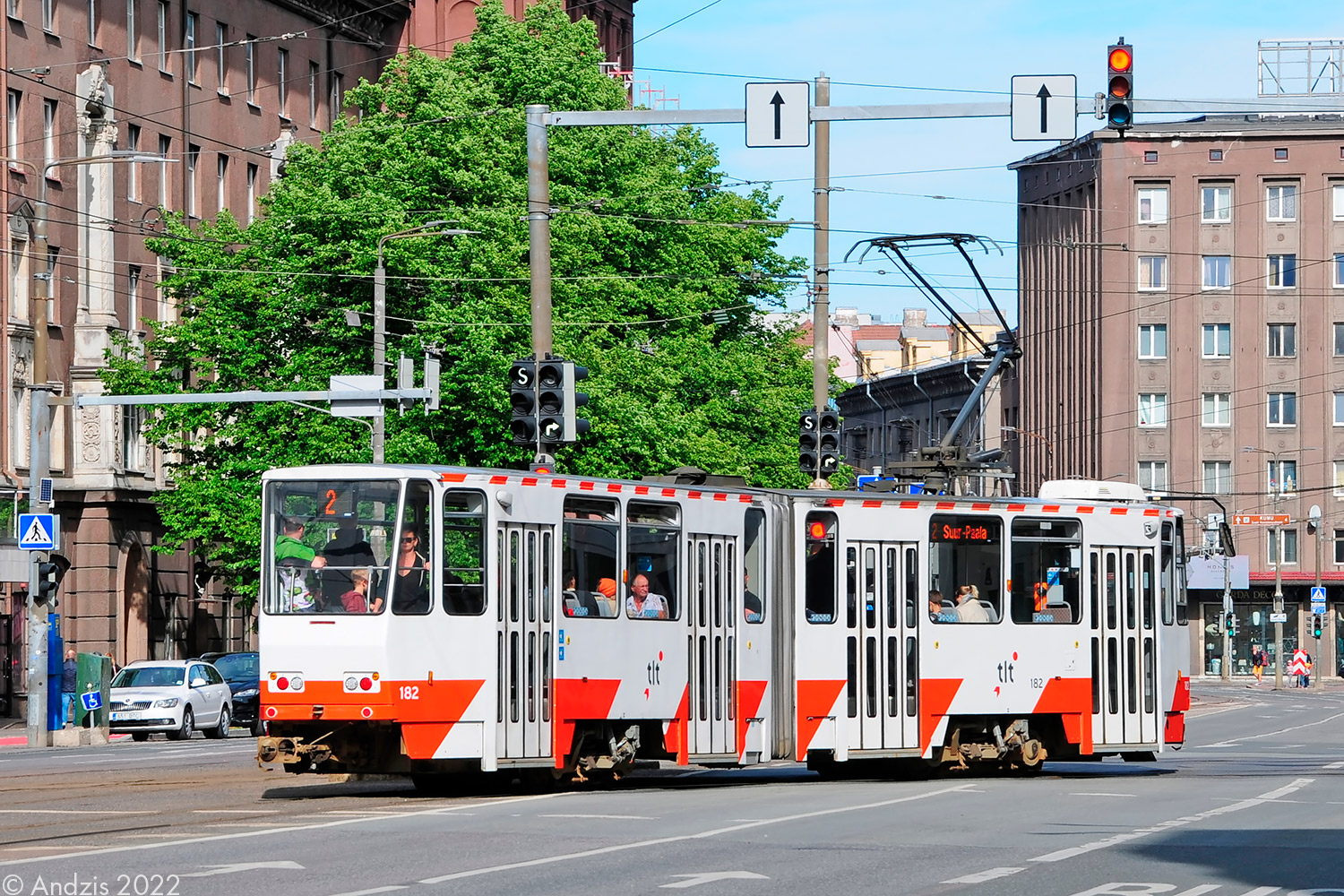 Таллин, Tatra KT4TM № 182