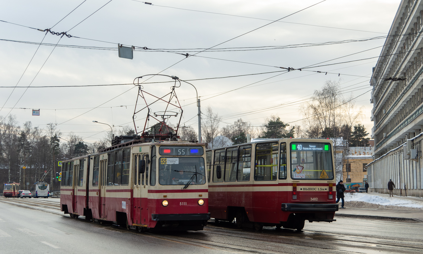 Санкт-Петербург, ЛВС-86К № 5111