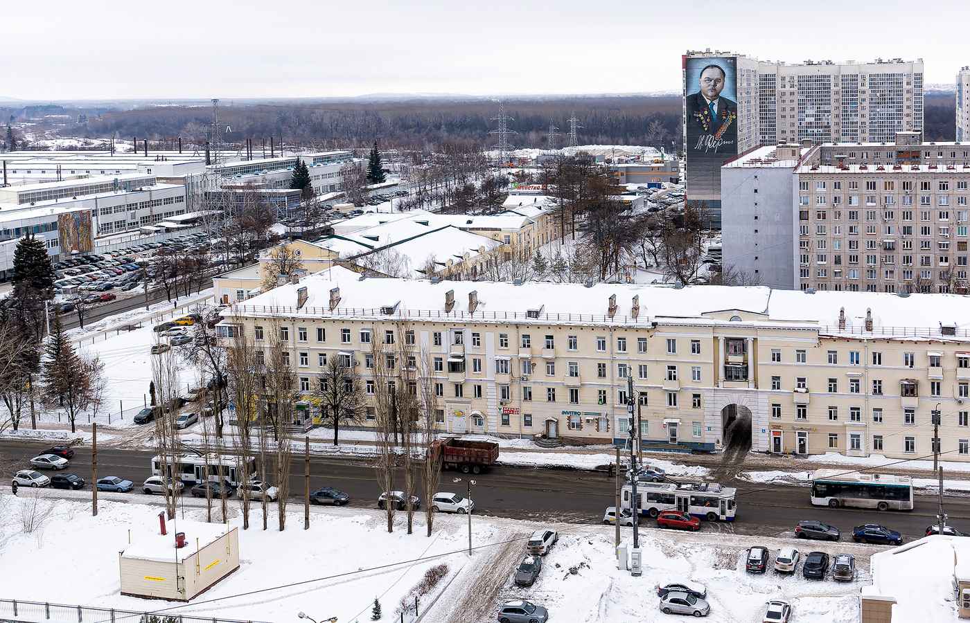 Уфа — Троллейбусная сеть — север