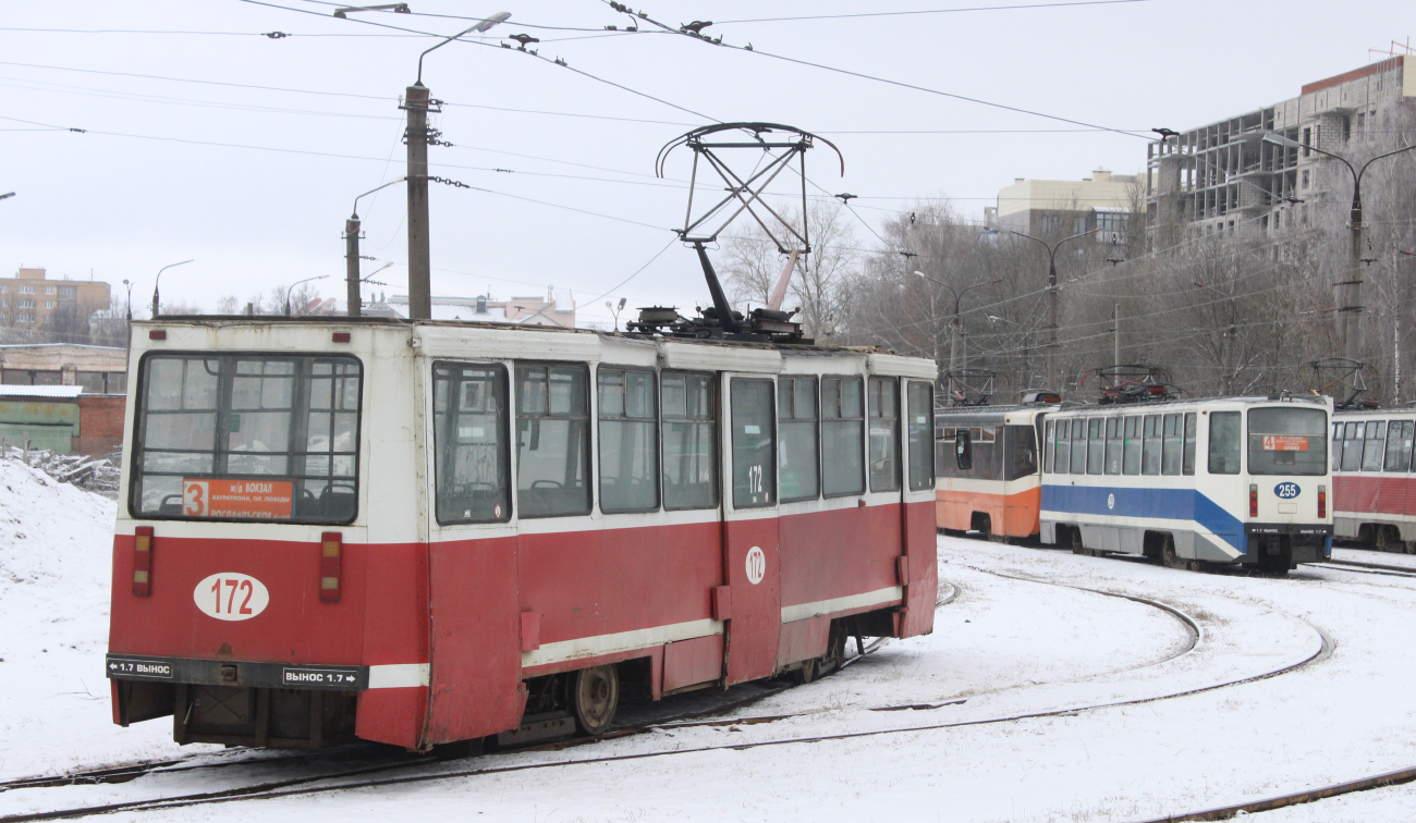 Смоленск, 71-605 (КТМ-5М3) № 172; Смоленск — Трамвайное депо и служебные линии