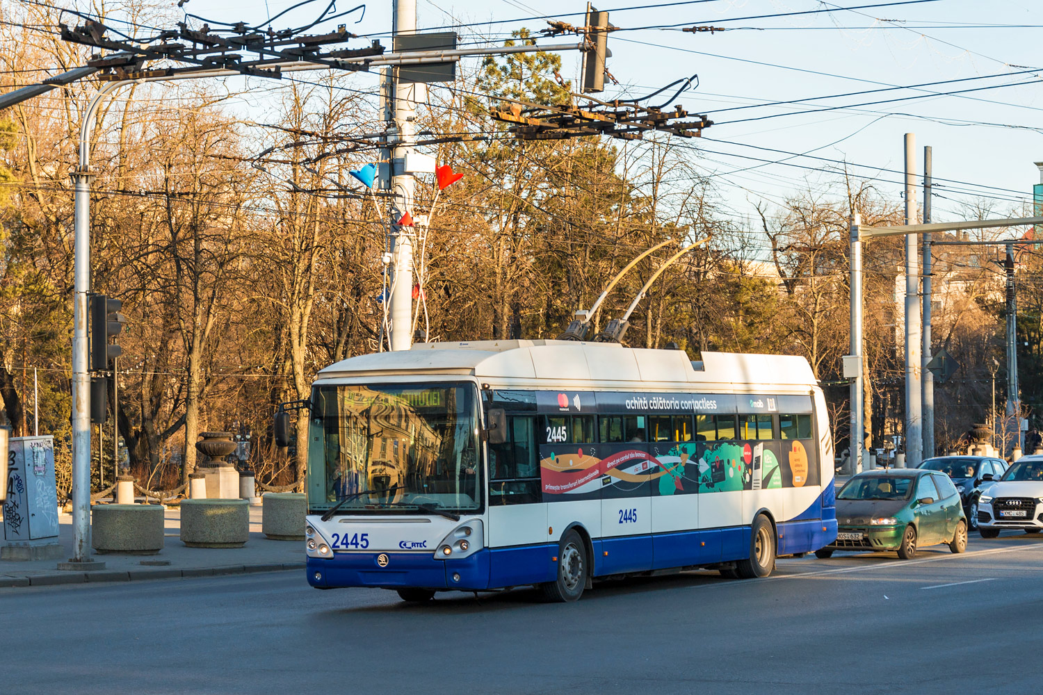 Кишинёв, Škoda 24Tr Irisbus Citelis № 2445