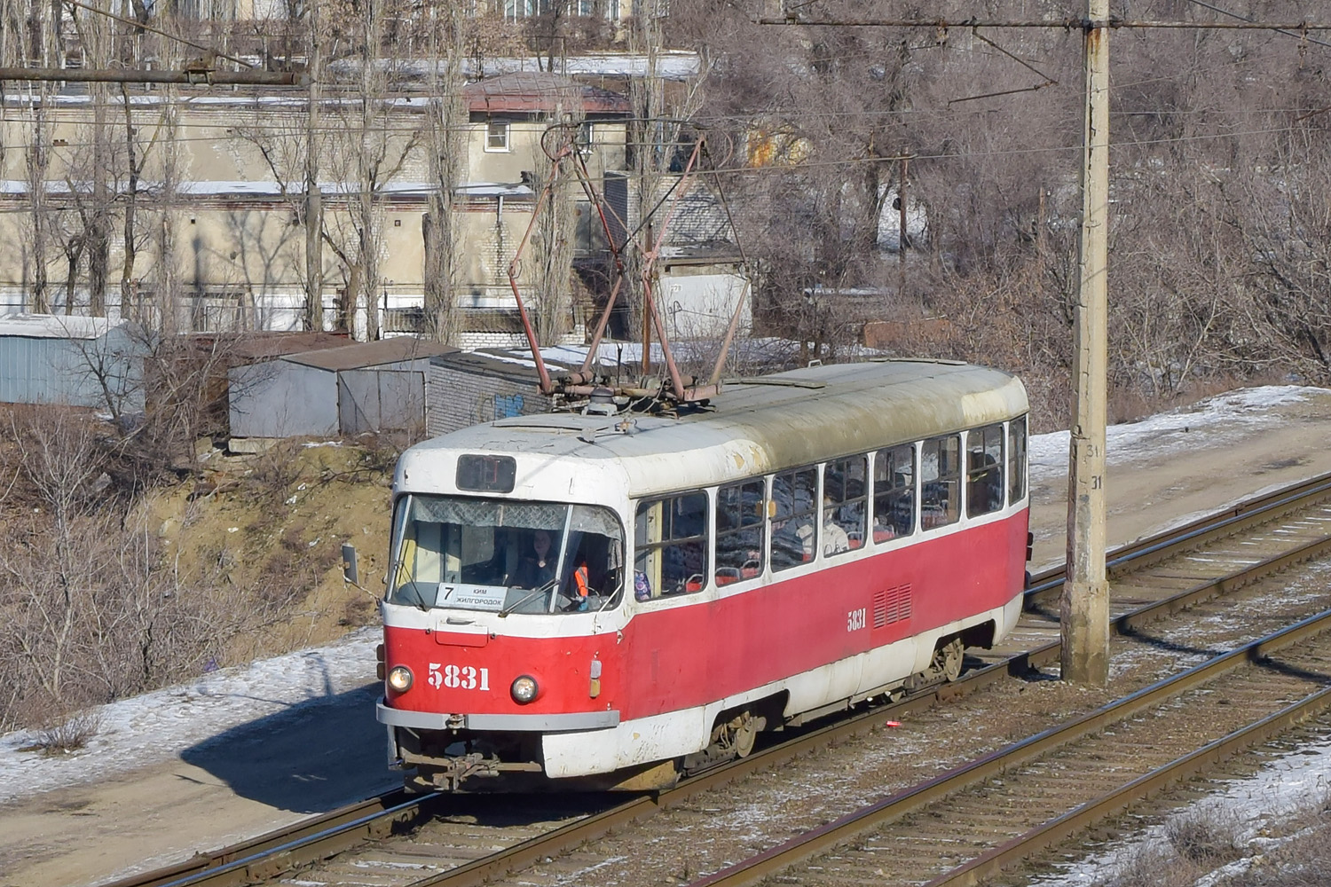 Волгоград, Tatra T3SU № 5831