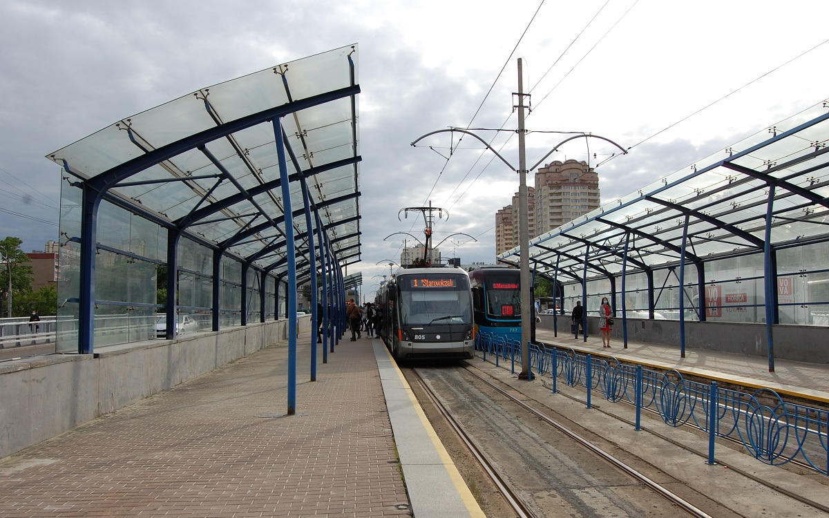 Kyjev — Tramway lines: Rapid line