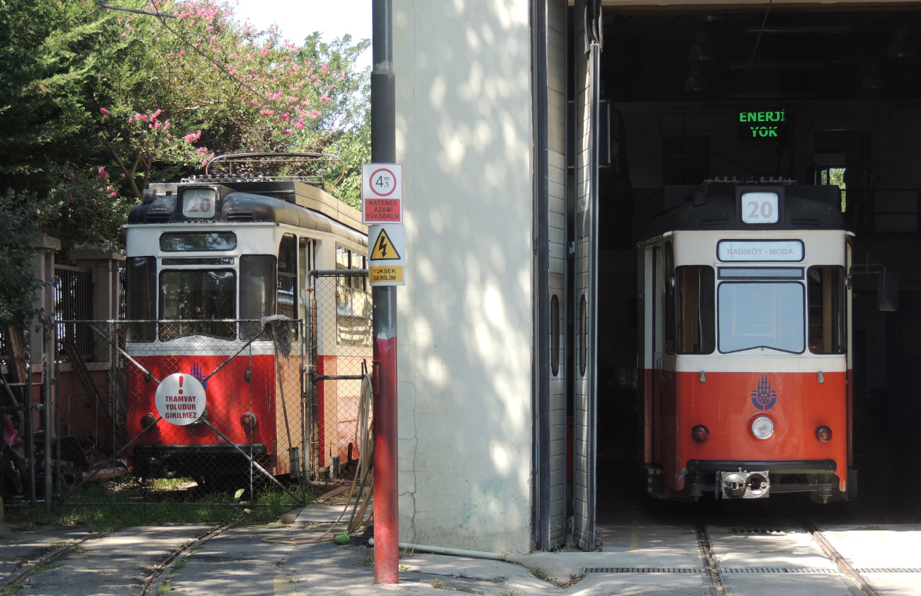 Стамбул — Узкоколейная трамвайная линия T3 (Kadıköy — Moda) — Разные фотографии