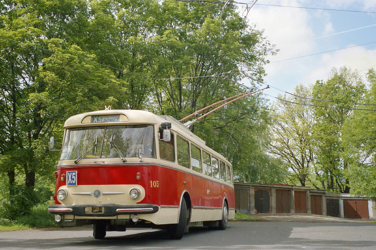 Теплице, Škoda 9TrHT28 № 105