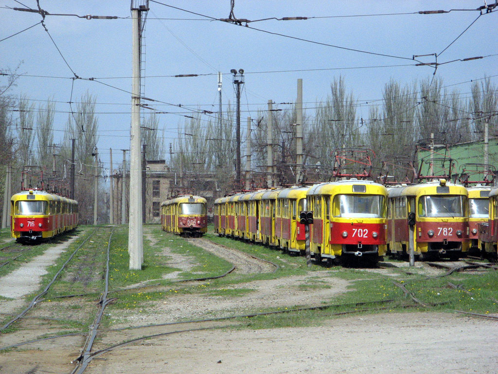 Zaporižja, Tatra T3SU № 702; Zaporižja, Tatra T3SU № 782