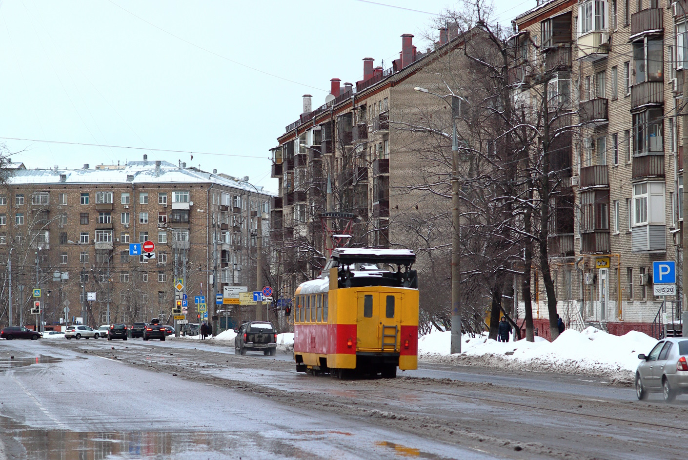 Москва, Tatra T3SU № 0222; Москва — Трамвайные линии: ЮВАО
