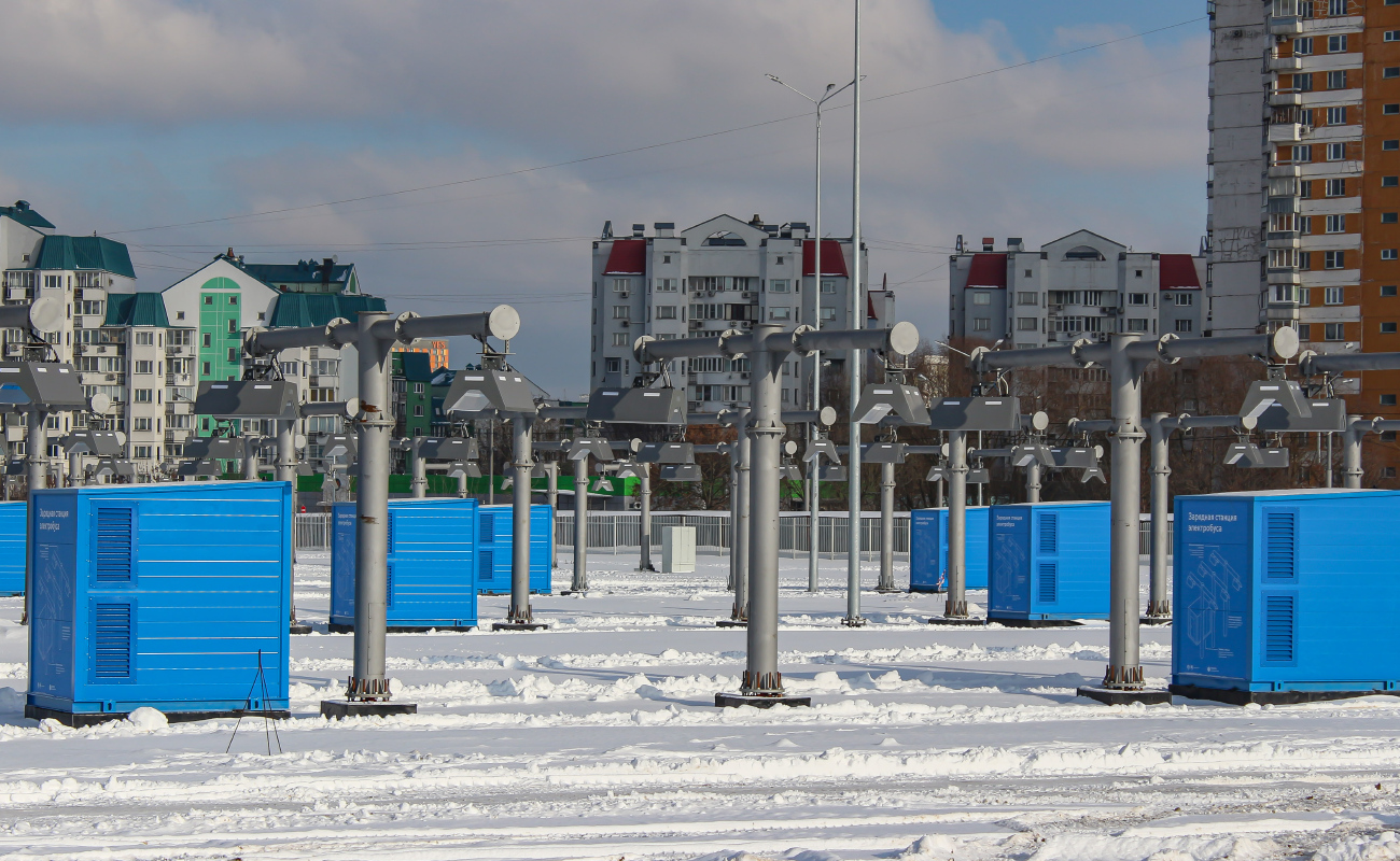 Москва — Строительство электробусного (троллейбусного) парка в районе Митино; Москва — Энергохозяйство — Зарядные станции