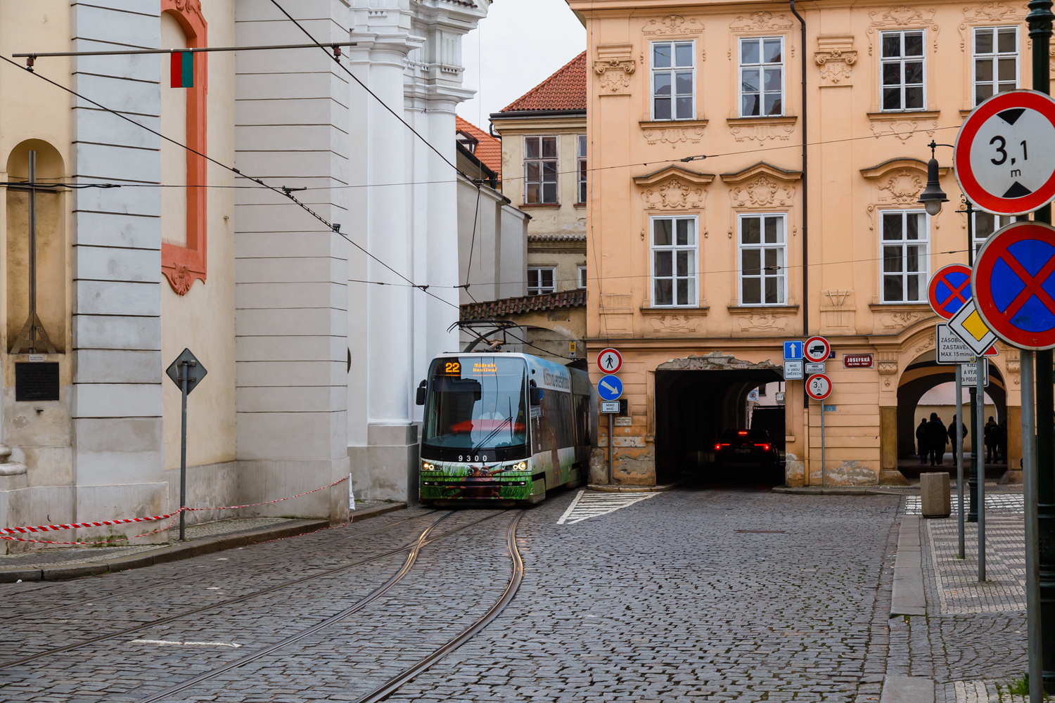 Praha — Tram Lines and Infrastructure