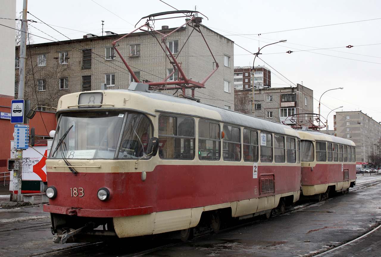 Екатеринбург, Tatra T3SU № 183