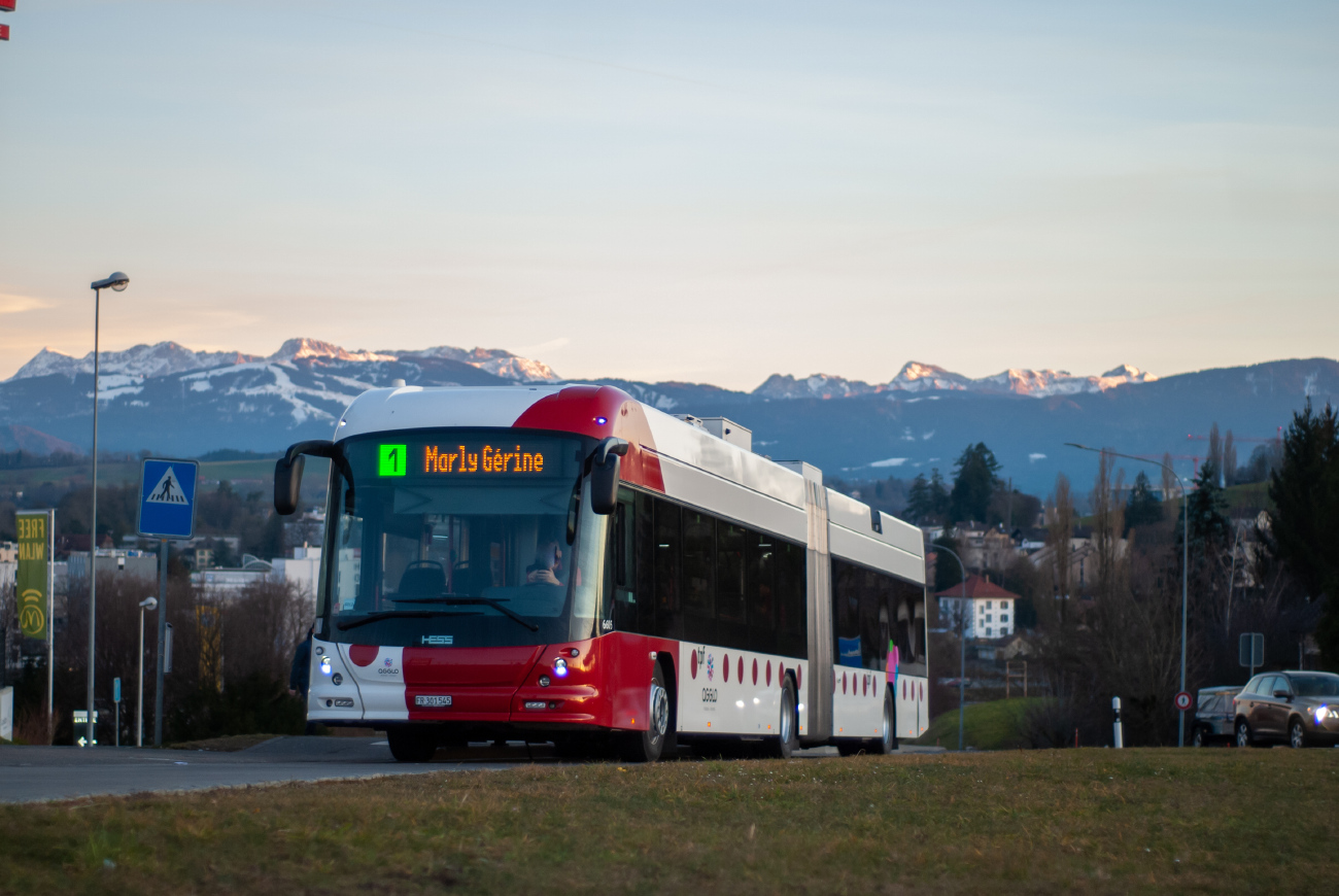 Фрибур, Hess lighTram 19 DC № 6605