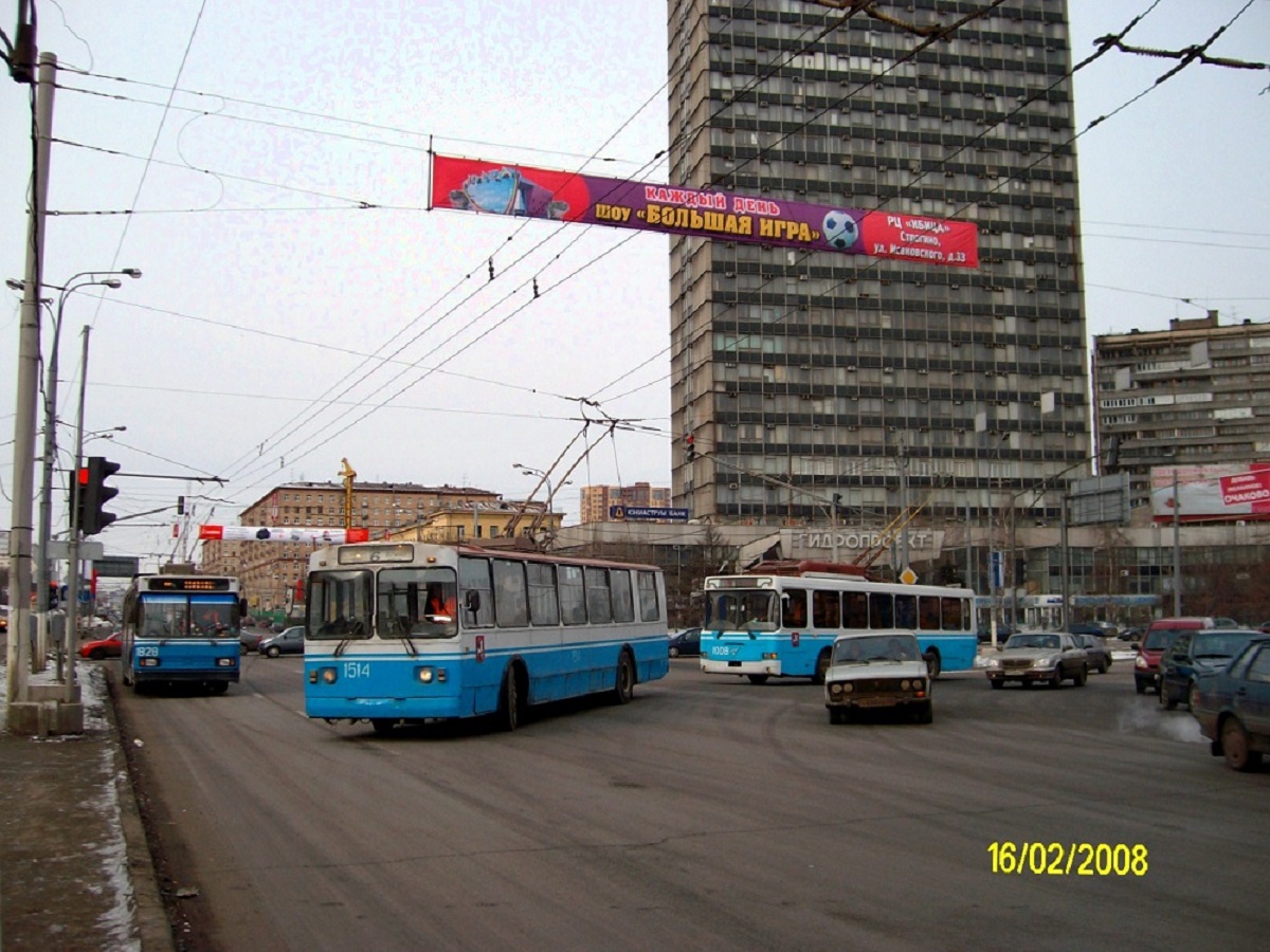 Москва, ЗиУ-682ГН № 1514; Москва — Троллейбусные линии: САО