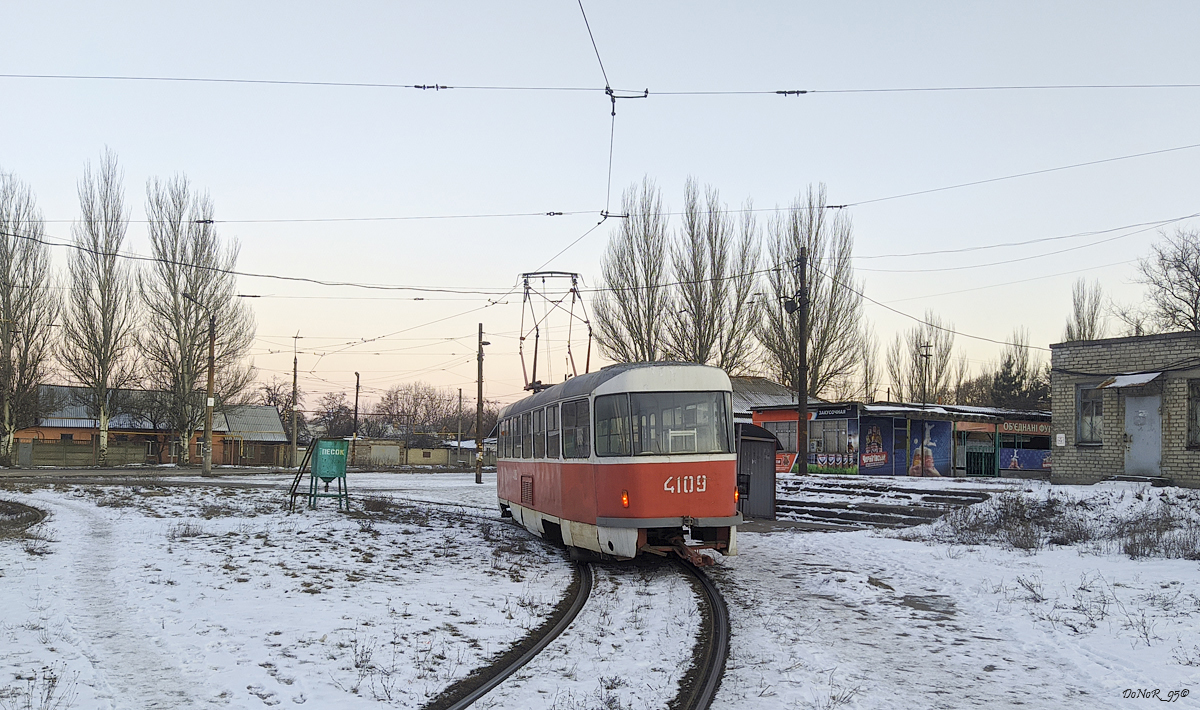 Донецк, Tatra T3SU № 4109