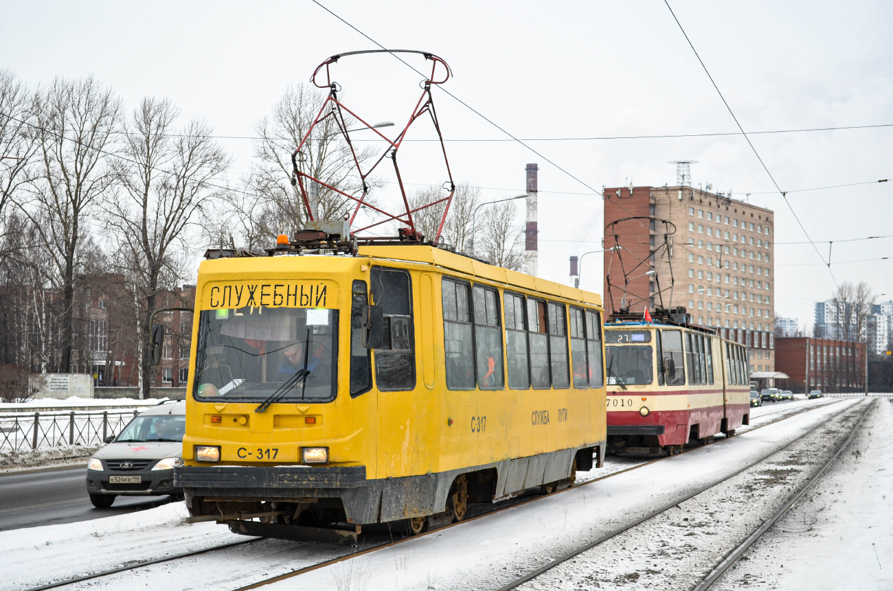 Санкт-Петербург, 71-134К (ЛМ-99К) № С-317; Санкт-Петербург, ЛВС-86К № 7010