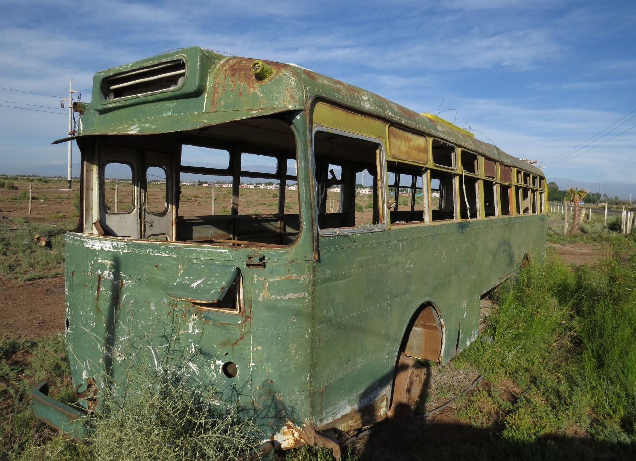 Мендоса — Старые и музейные троллейбусы