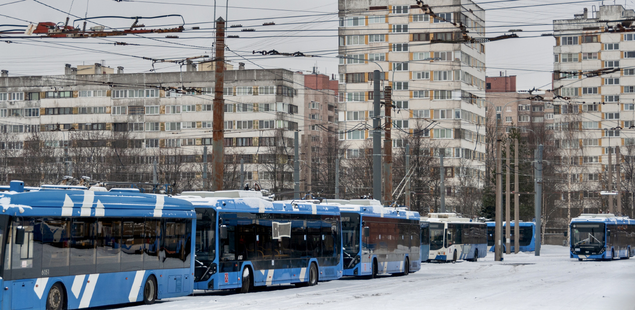 Санкт-Петербург — Троллейбусные парки