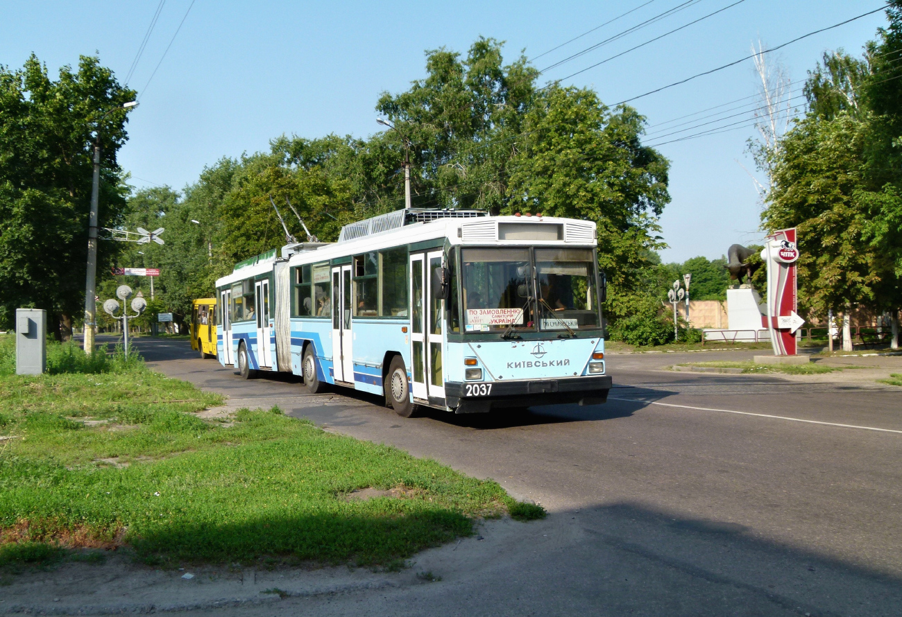 Черкассы, Киев-12.05 № 2037; Черкассы — Троллейбусные линии и инфраструктура