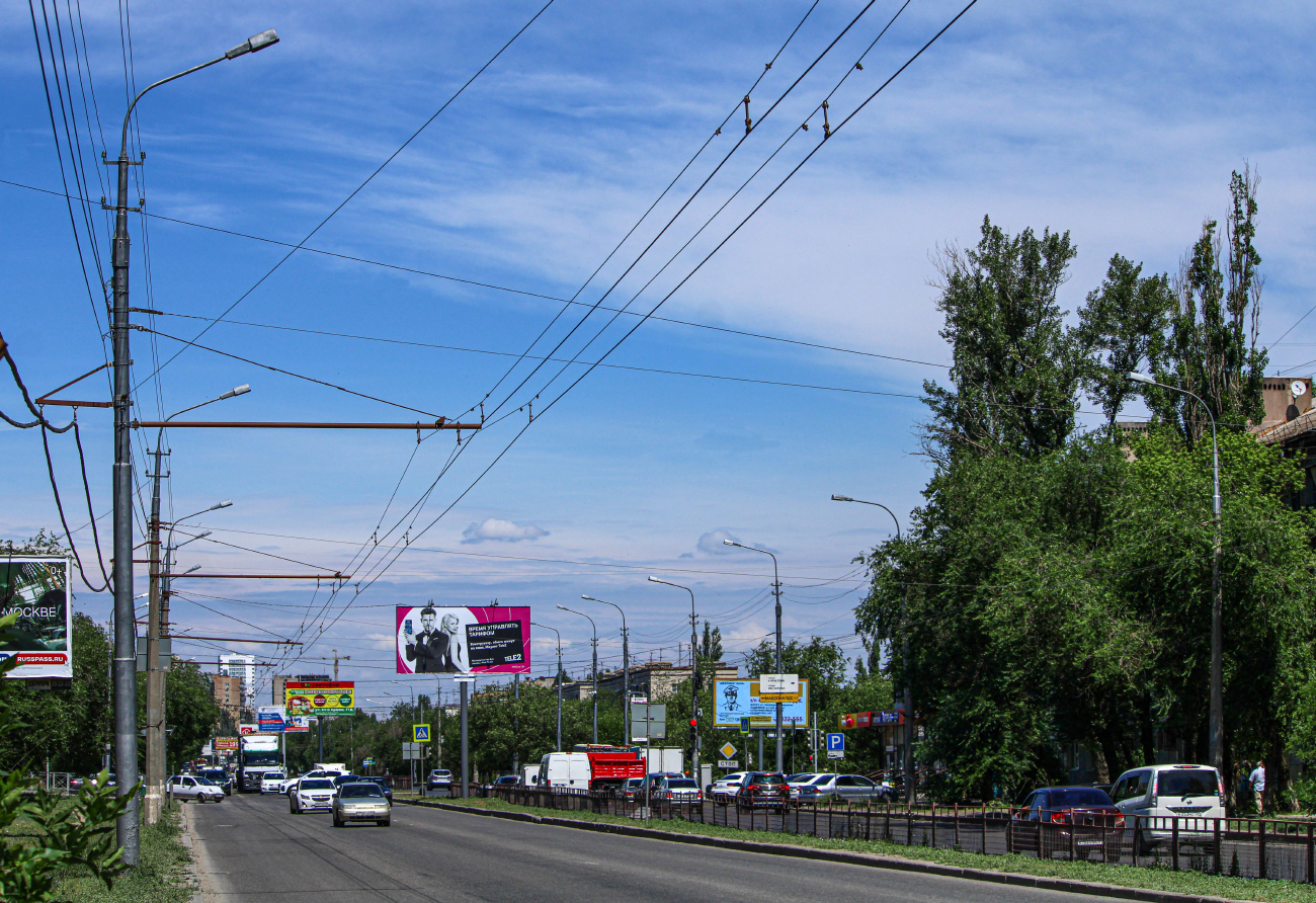Волгоград — Троллейбусные линии: [6] Кировская сеть