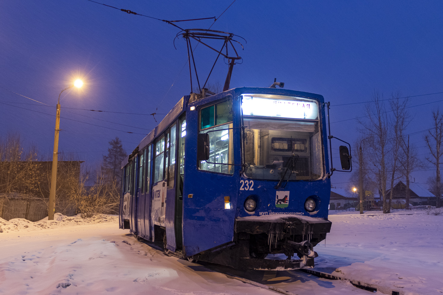 Иркутск, 71-608КМ № 232; Иркутск — Фотографии в тёмное время суток