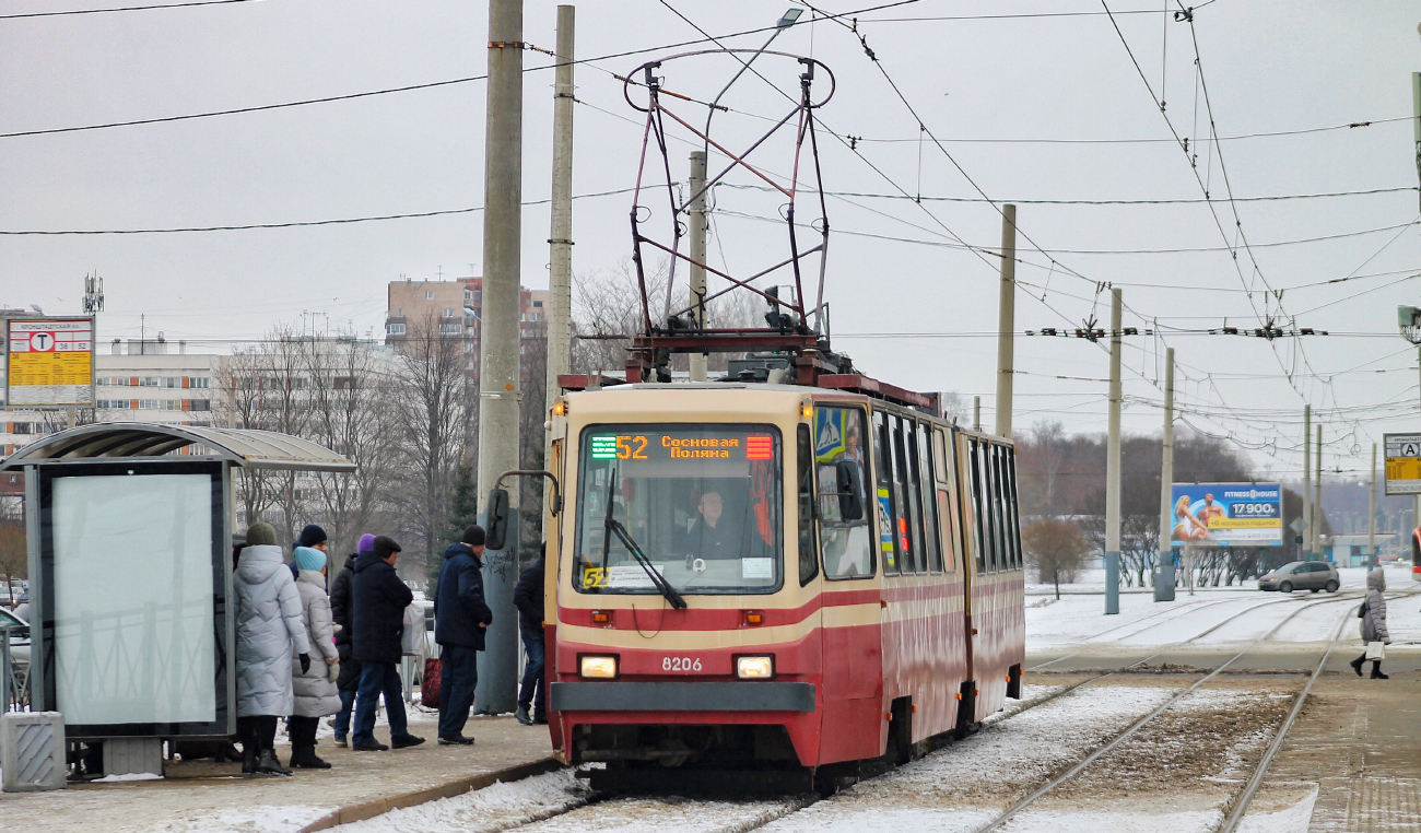 Санкт-Петербург, ЛВС-86К № 8206