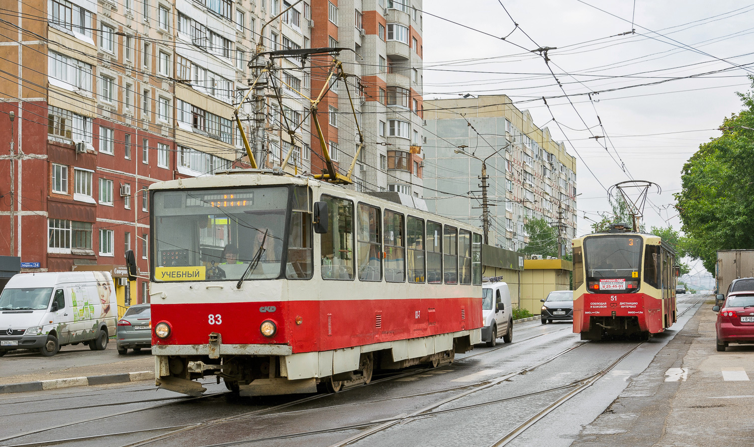 Тула, Tatra T6B5SU № 83; Тула, 71-619КТ № 51