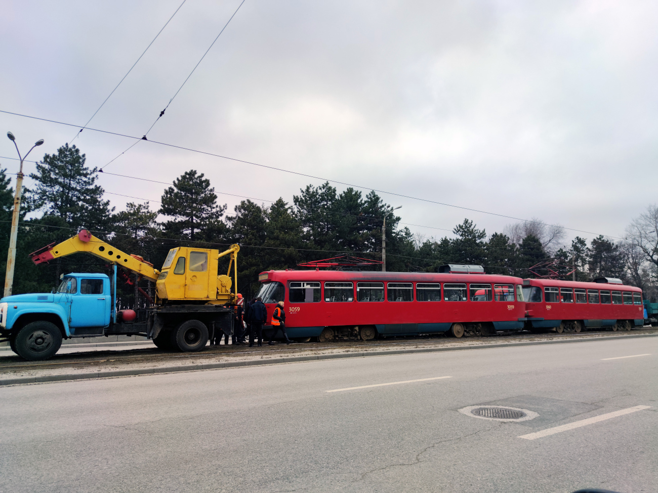Днепр, Tatra T4D-M1 № 3059; Днепр — ДТП и аварии
