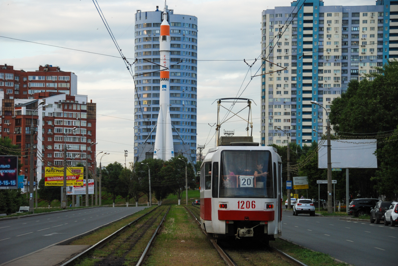 Самара, Tatra T3RF № 1206